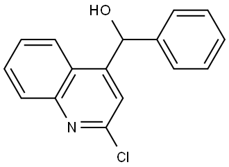 (2-chloroquinolin-4-yl)(phenyl)methanol,260972-76-7,结构式