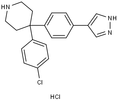 AT7867 hydrochloride,2624336-89-4,结构式