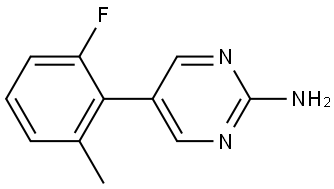 5-(2-Fluoro-6-methylphenyl)-2-pyrimidinamine|