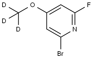 2645411-80-7 2-bromo-6-fluoro-4-(methoxy-d3)pyridine