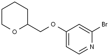 2645413-88-1 2-bromo-4-((tetrahydro-2H-pyran-2-yl)methoxy)pyridine