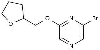 2645416-51-7 2-bromo-6-((tetrahydrofuran-2-yl)methoxy)pyrazine