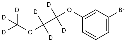 2645416-88-0 1-bromo-3-(2-(methoxy-d3)ethoxy-1,1,2,2-d4)benzene