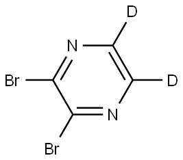 2645417-06-5 2,3-dibromopyrazine-5,6-d2