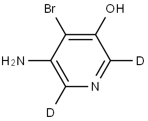 5-amino-4-bromopyridin-2,6-d2-3-ol|