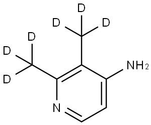 2,3-bis(methyl-d3)pyridin-4-amine,2645417-43-0,结构式