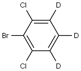 2-bromo-1,3-dichlorobenzene-4,5,6-d3,2645419-93-6,结构式