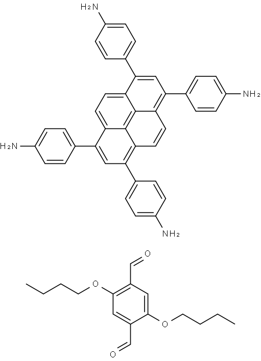 TAPB-PDA-OBuCOF,2672569-22-9,结构式