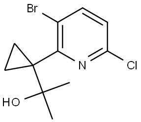 2673371-85-0 2-(1-(3-bromo-6-chloropyridin-2-yl)cyclopropyl)propan-2-ol