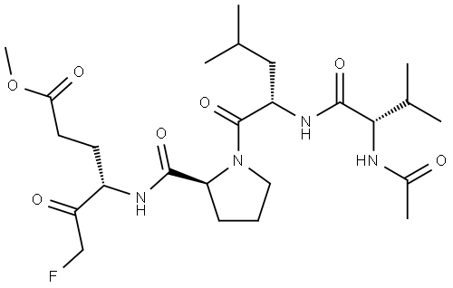 Ac-VLPE-FMK,2679825-27-3,结构式