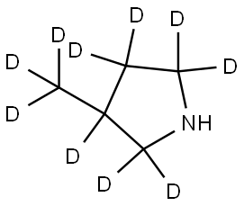 2697144-25-3 3-(methyl-d3)pyrrolidine-2,2,3,4,4,5,5-d7