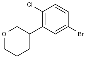 2697155-36-3 3-(5-bromo-2-chlorophenyl)tetrahydro-2H-pyran