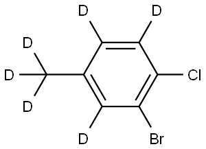 2-bromo-1-chloro-4-(methyl-d3)benzene-3,5,6-d3|
