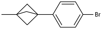 1-(4-bromophenyl)-3-methylbicyclo[1.1.1]pentane Structure