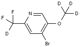 2697157-03-0 4-bromo-2-(difluoromethyl-d)-5-(methoxy-d3)pyridine