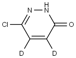 6-chloropyridazin-3(2H)-one-4,5-d2 Structure