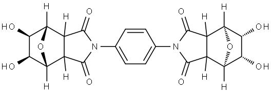 2698360-11-9 (4R,4'R,5S,5'S,6R,6'R,7S,7'S)-2,2'-(1,4-苯二基)双(5,6-二羟基六氢-1H-4,7-环氧异吲哚-1,3(2H)-二酮)