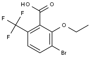 2703639-46-5 3-Bromo-2-ethoxy-6-(trifluoromethyl)benzoic acid