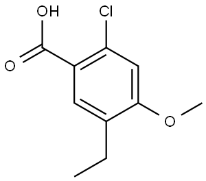 2-Chloro-5-ethyl-4-methoxybenzoic acid|