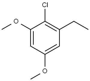 2-Chloro-1-ethyl-3,5-dimethoxybenzene Structure