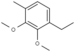 1-Ethyl-2,3-dimethoxy-4-methylbenzene,2706346-35-0,结构式