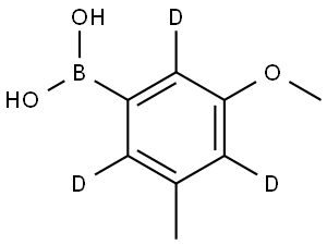 2710290-97-2 (3-methoxy-5-methylphenyl-2,4,6-d3)boronic acid