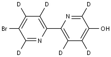 2711075-31-7 5'-bromo-[2,2'-bipyridin]-3,3',4,4',6,6'-d6-5-ol