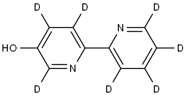 2,2'-bipyridin]-d7-5-ol Structure