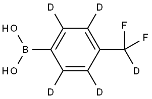 (4-(difluoromethyl-d)phenyl-2,3,5,6-d4)boronic acid|