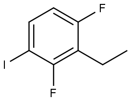 2-Ethyl-1,3-difluoro-4-iodobenzene 结构式