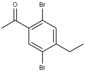 2711520-71-5 1-(2,5-Dibromo-4-ethylphenyl)ethanone