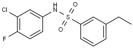 2728614-63-7 N-(3-Chloro-4-fluorophenyl)-3-ethylbenzenesulfonamide