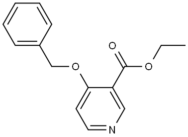 ethyl 4-(benzyloxy)nicotinate Struktur