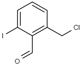 2-(氯甲基)-6-碘苯甲醛, 2733186-05-3, 结构式