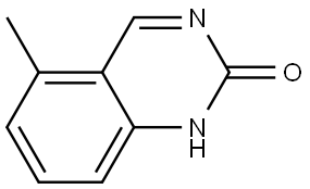 5-methylquinazolin-2(1H)-one 结构式