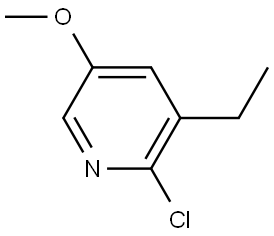 2-Chloro-3-ethyl-5-methoxypyridine Structure