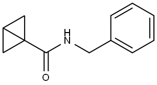 N-(Phenylmethyl)bicyclo[1.1.0]butane-1-carboxamide Structure