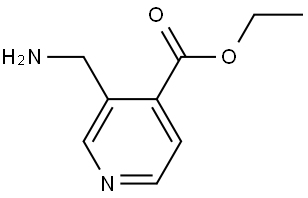 Ethyl 3-(aminomethyl)isonicotinate Struktur