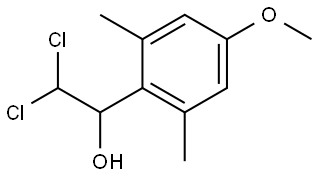 2,2-Dichloro-1-(4-methoxy-2,6-dimethylphenyl)ethanol,2755716-83-5,结构式