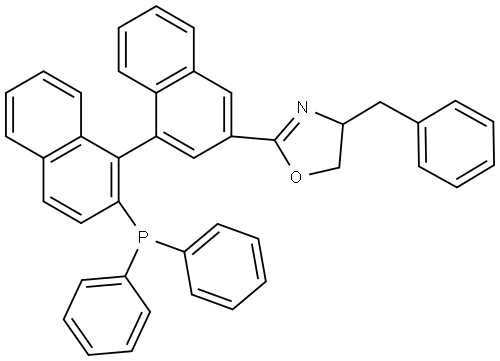 2757287-99-1 (S)-4-苄基-2-((R)-2'-(二苯基膦基)-[1,1'-联萘]-3-基)-4,5-二氢恶唑