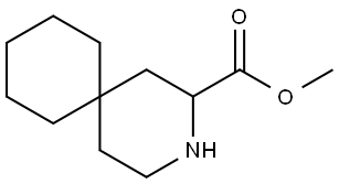 Methyl 3-azaspiro[5.5]undecane-2-carboxylate Structure