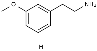 3-甲氧基苯乙基碘化胺, 2760292-10-0, 结构式