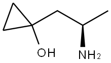 (R)-1-(2-Aminopropyl)cyclopropan-1-ol Structure