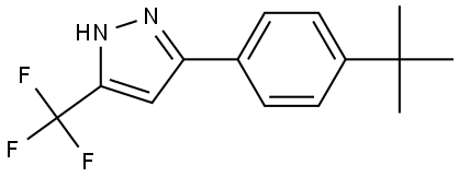 2765618-62-8 5-[4-(1,1-Dimethylethyl)phenyl]-3-(trifluoromethyl)-1H-pyrazole
