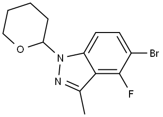 2766402-40-6 5-溴-4-氟-3-甲基-1-(四氢-2H-吡喃-2-基)-1H-吲唑