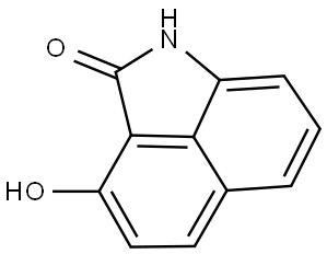 3-Hydroxybenz[cd]indol-2(1H)-one,2767647-48-1,结构式
