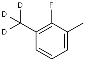 2-fluoro-1-methyl-3-(methyl-d3)benzene Structure