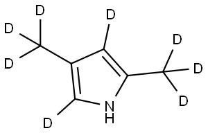 2,4-bis(methyl-d3)-1H-pyrrole-3,5-d2|