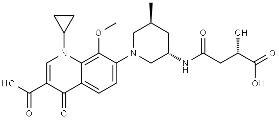 Nemonoxacin Impurity 6 Structure