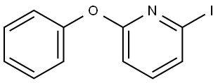 2-iodo-6-phenoxypyridine Structure